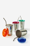 Party Cups 4 Pack, CHROME MULTI - example image 1