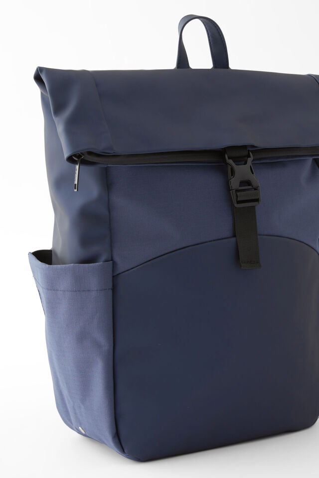 Metro Backpack, NAVY / METALLIC