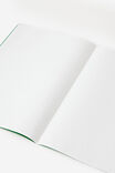 A4 Stitch Notebook, OLIVE - example image 3
