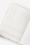2026 B6 Daily Hard Metro Diary, Ditsy Pansy Pink Clay - alternate image 4