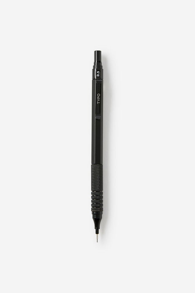 Hexform 0.5Mm Mechanical Pencil, BLACK