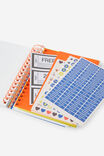 2027 A5 Weekly Bright Days Diary, WASABI/LIMONCELLO SPLICE - example image 6