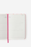 2027 B6 Weekly On Schedule Diary, STRAWBERRY MILK DITSY CHERRIES - example image 2