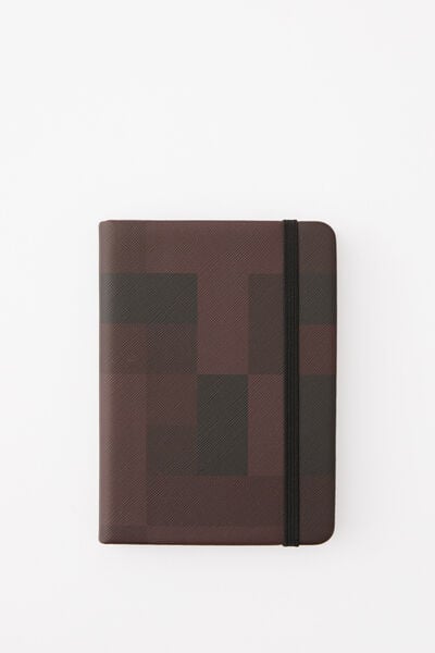 A6 Premium Buffalo Journal, PIXEL GEO ESPRESSO