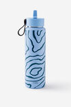 On The Move 500Ml Sipper Top, TYPOGRAPHIC/BLUE SKIES - alternate image 1