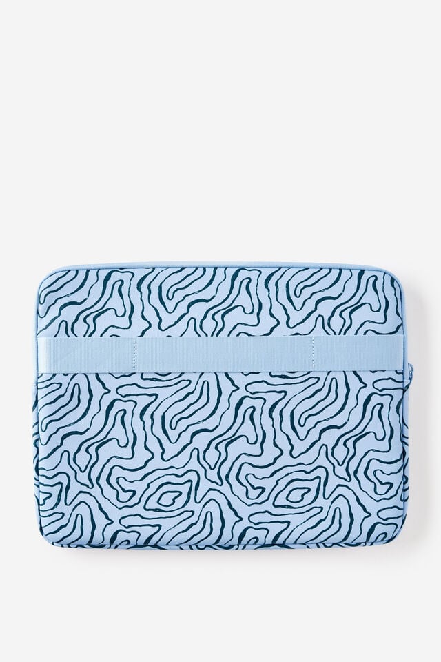 Pro 16 Inch Laptop Case, TYPOGRAPHIC / BLUE SKIES