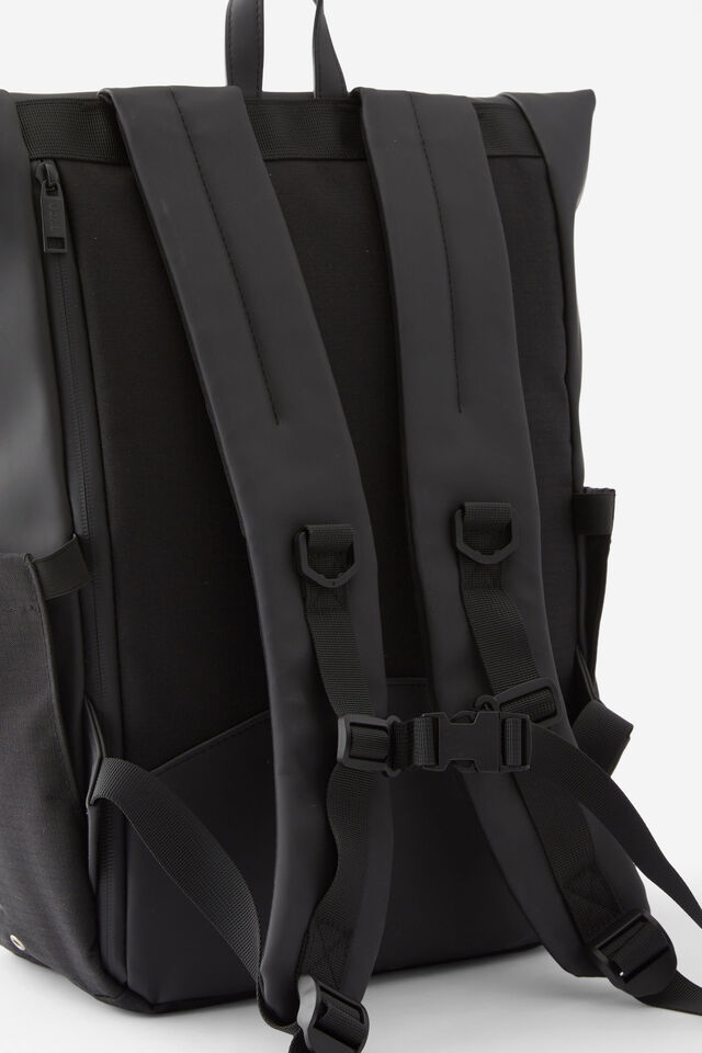 Metro Backpack, BLACK / METALLIC