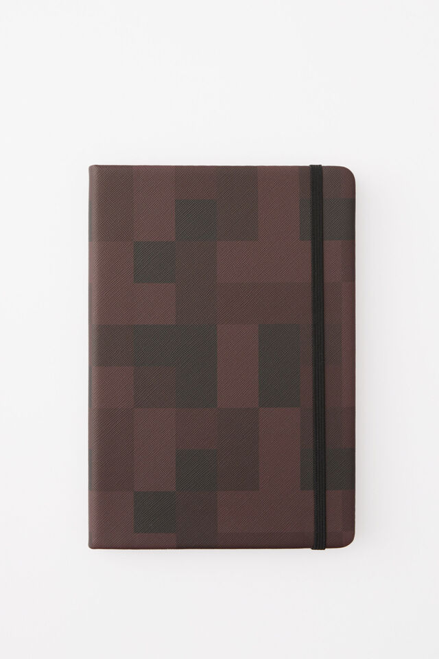 A5 Premium Buffalo Journal, PIXEL GEO ESPRESSO