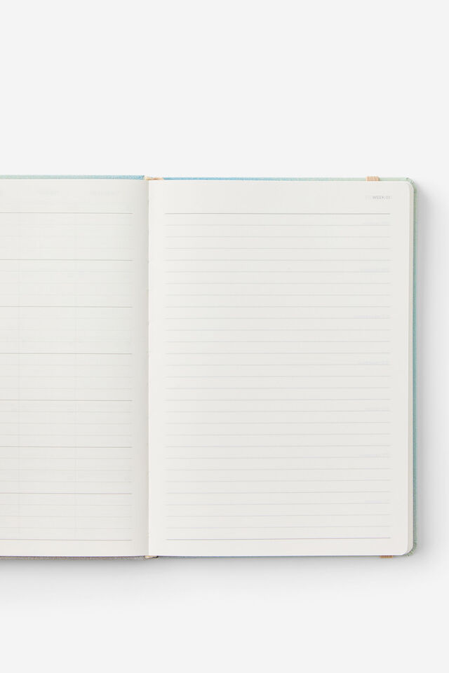 2026 A5 Weekly Hard Metro Diary, Diffusion Chai