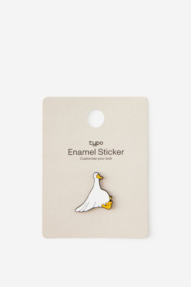 Enamel Sticker Individual, SITTING DUCK