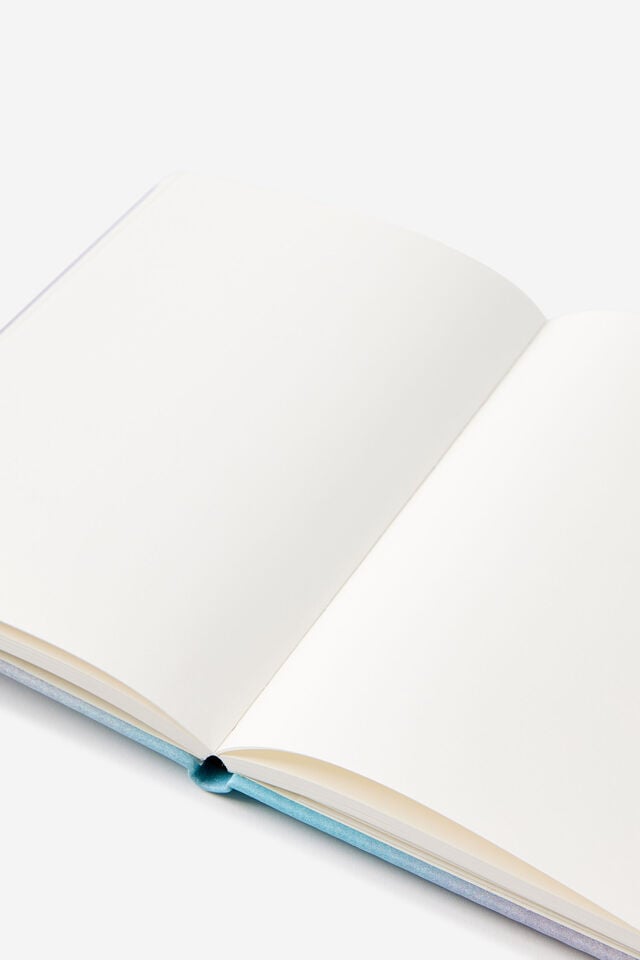 Metro A5 Hard Plain Notebook, DIFFUSION SILVER LILAC