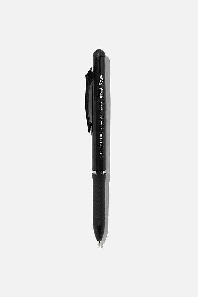 Wipeout Gel Pen, BLACK