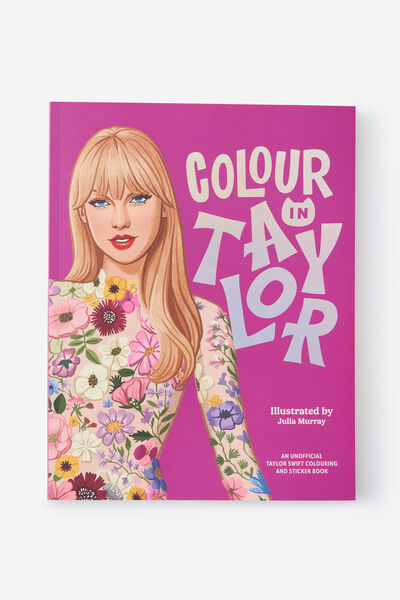 Colour In Taylor Colouring Book, ASSORTED