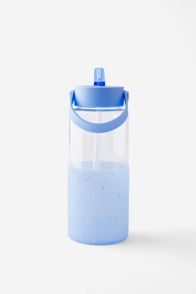 Premium Big Sipper Drink Bottle, CORNFLOWER BLUE SPECKLE