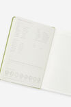 Personalised 2026 A5 Daily Hard Metro Diary, Little Treats Bay Leaf - alternate image 4