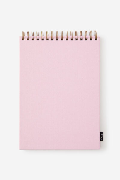 A4 Spiral Sketch Book, BLOSSOM PINK