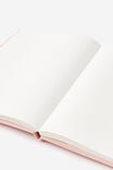 Metro B5 Hard Dot Notebook, Ditsy Pansy Pink Clay - alternate image 3