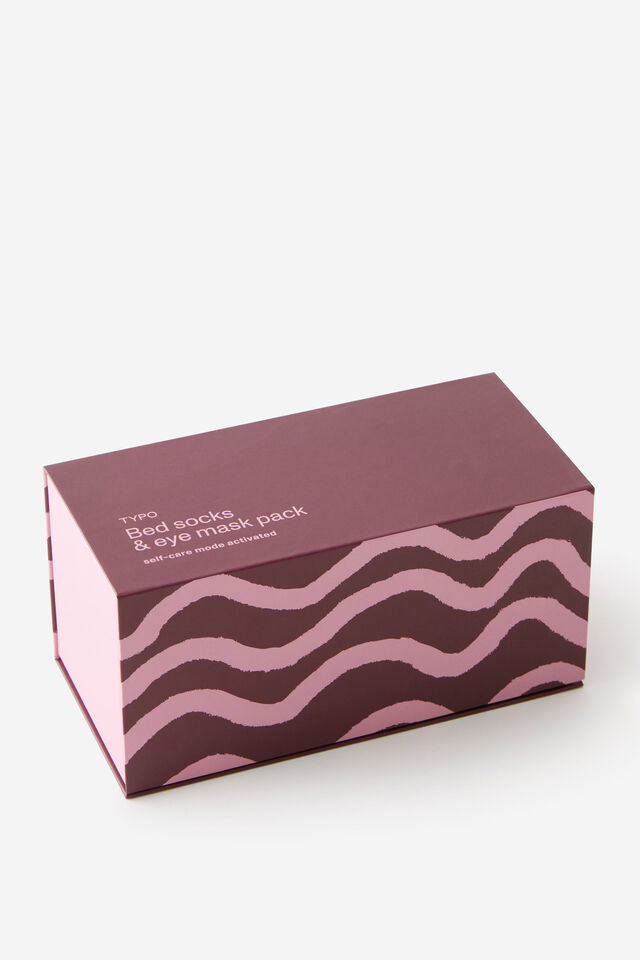 Bed Socks And Eye Mask Gift Pack, TIRED AS MOTHER