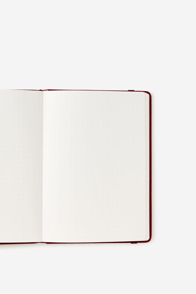 Metro B6 Hard Dot Notebook, Cabernet