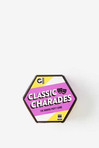 Classic Charades Card Game, ASSORTED