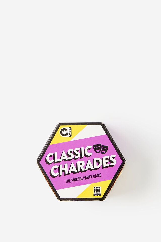 Classic Charades Card Game, ASSORTED
