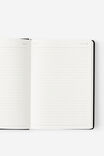 Personalised 2026 A5 Daily Hard Metro Diary, Black - alternate image 3