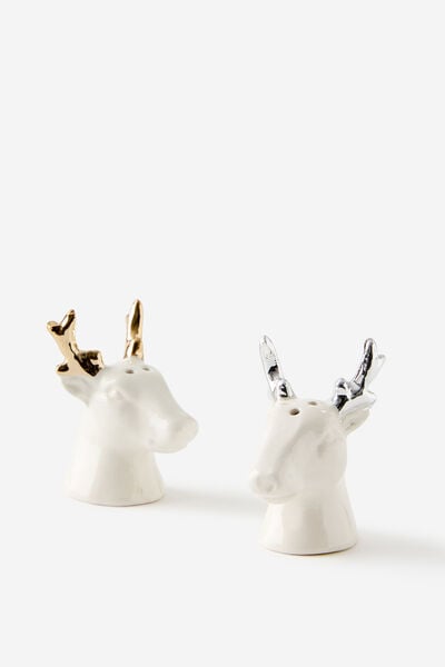 Shaped Salt & Pepper Shakers, DEER