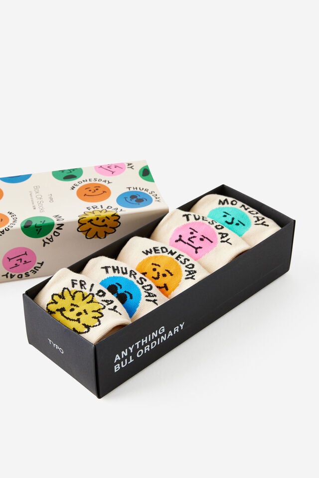 Box Of Socks, HAPPY DAYS (S/M)
