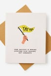 Congratulations Card 2.0, YAY YOU - alternate image 1