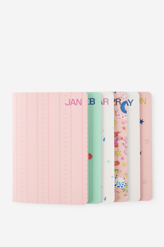 2027 A5 Daily Diary 12Pk Box Set, BRIGHT DAYS