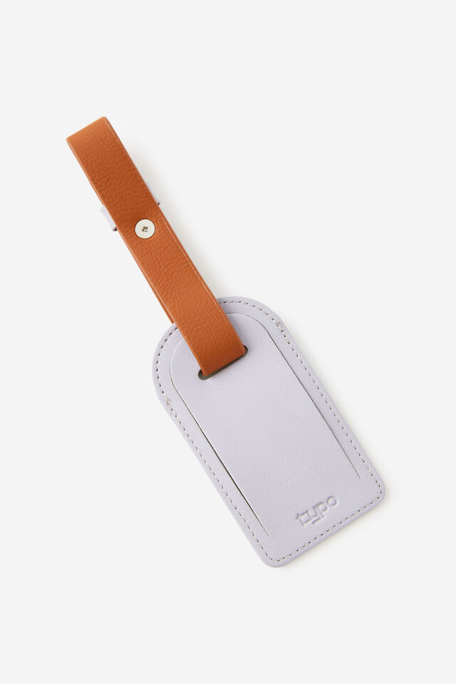 Core Luggage Tag, VIOLET