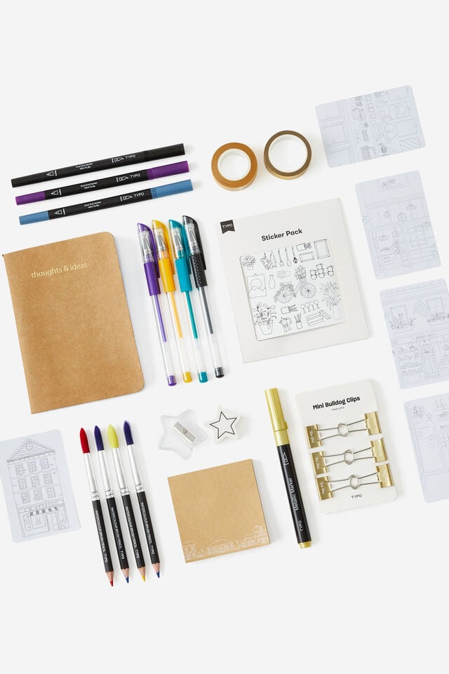 Stationery Advent Calendar, TINY WORLDS