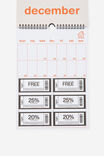 2027 Get A Date Wall Calendar, LCN MIFF MIFFY - example image 3