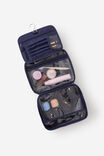3 Fold Hanging Cosmetic Case, BOKEH/MIDNGIHT - alternate image 2