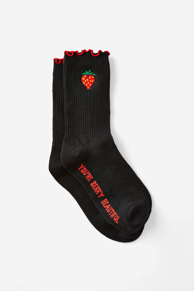 Socks, STRAWBERRY