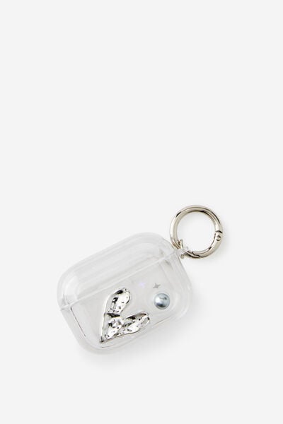 Trinket Earbud Case Pro, CHROME HEART / PEARL
