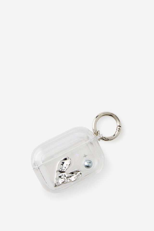 Trinket Earbud Case Pro, CHROME HEART / PEARL