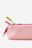 Compact Pu Pencil Case, STRAWBERRY MILK - alternate image 2