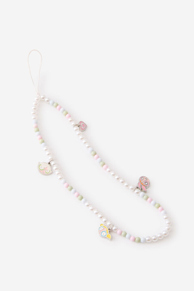 Collab Carried Away Phone Charm Strap, LCN WB / POWERPUFF GIRLS