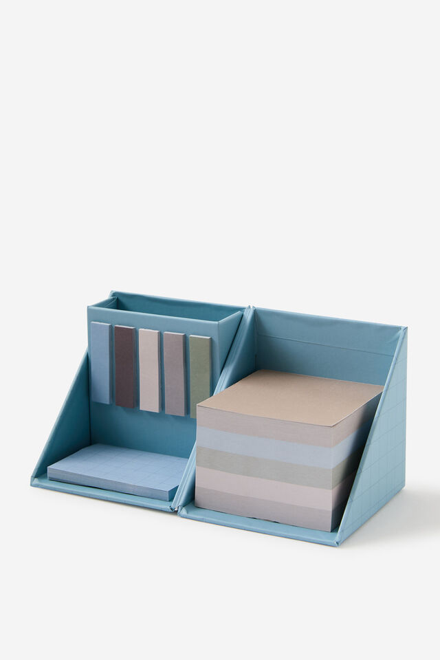 Be Square Sticky Notes Cube, NEUTRAL GRID