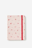 2026 B6 Daily Hard Metro Diary, Ditsy Pansy Pink Clay - alternate image 1