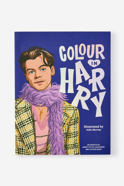 Colour In Harry Colouring Book, ASSORTED