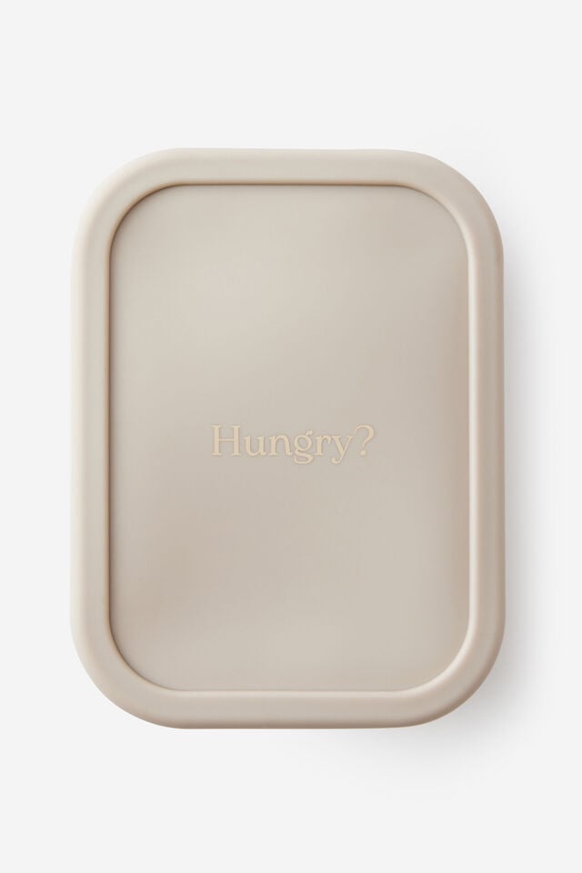 Fill Me Up Silicone Container 1.3L, HUNGRY/RIVER GUM