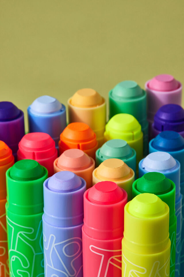 Artists Twist Crayons 6Pk, PASTELS