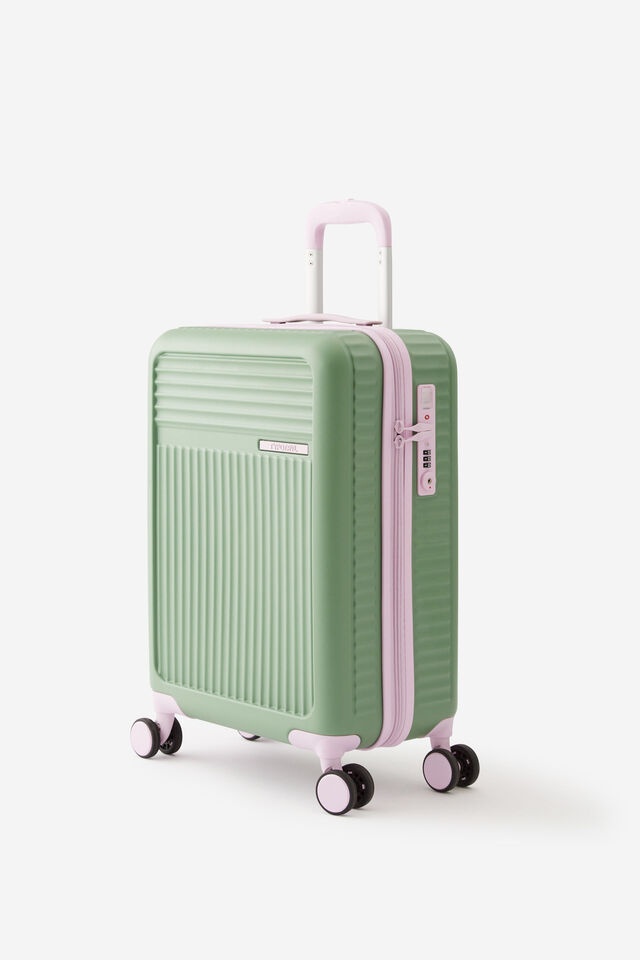 Traveller 20 Inch Carry On Suitcase, MATCHA GREEN