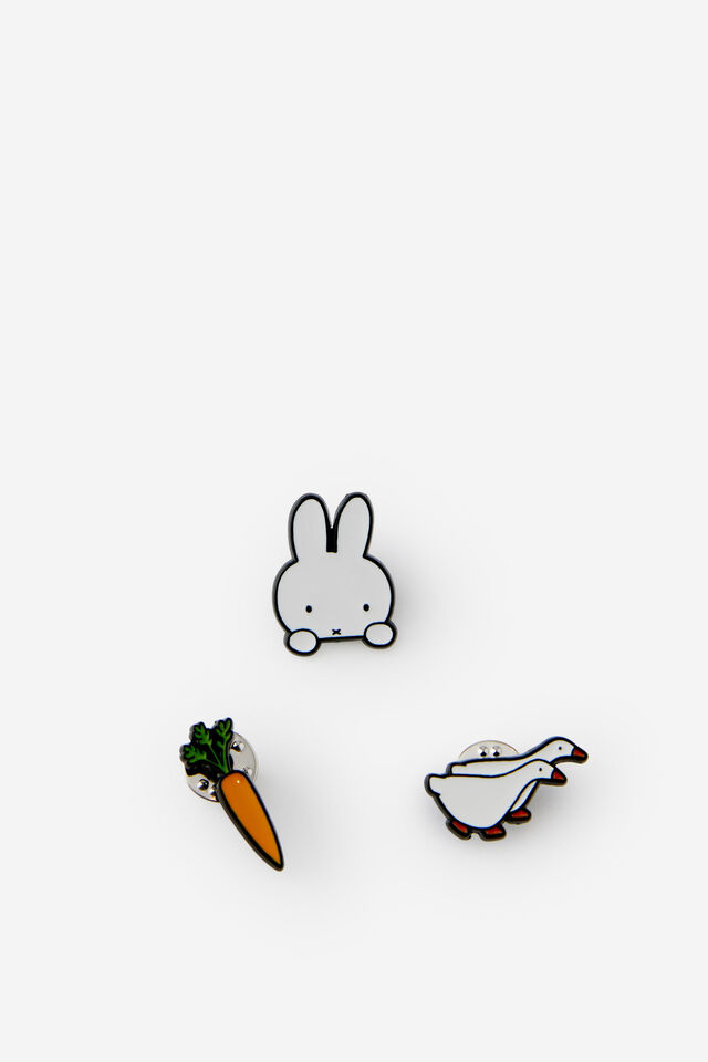 Collector Enamel Pins 3Pack, LCN MIF MIFFY PEEKING