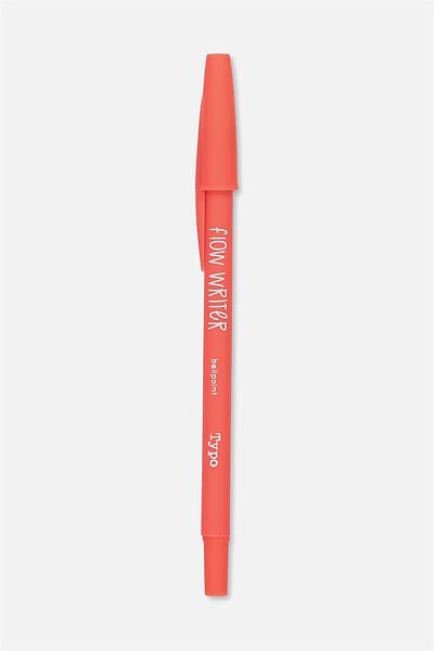 Flow Writer Ballpoint Pen, CORAL