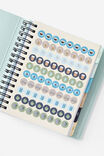 2026 Goals Daily Planner, Navy Stripe - alternate image 2