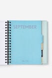 2026 Goals Weekly Planner, Navy Stripe - alternate image 4