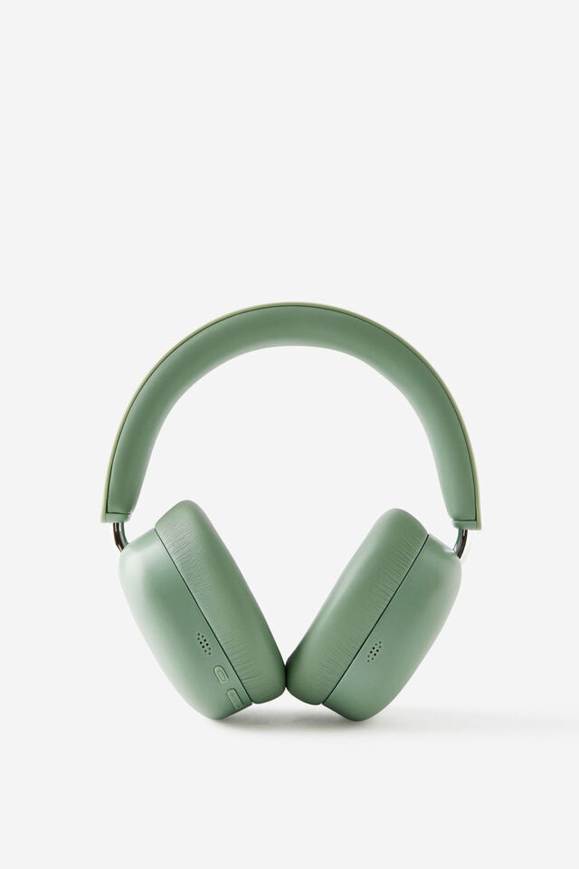 Noise Cancelling Wireless Headphone, TYPO GREEN
